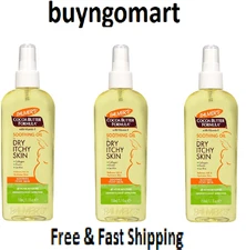 Palmer's Cocoa Butter Formula Soothing Oil For Dry, Itchy Skin, 5.1 oz(3 Pack)