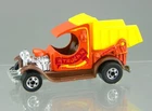 Vintage 1977 Hot Wheels 1/64 Diecast Orange A TRUCK'N Ford Dump Truck HK NM-M