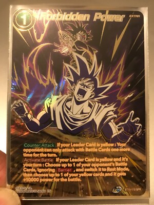Dragon Ball Super Card Game - BT15-119 SPR - Forbidden Power *Near Mint*