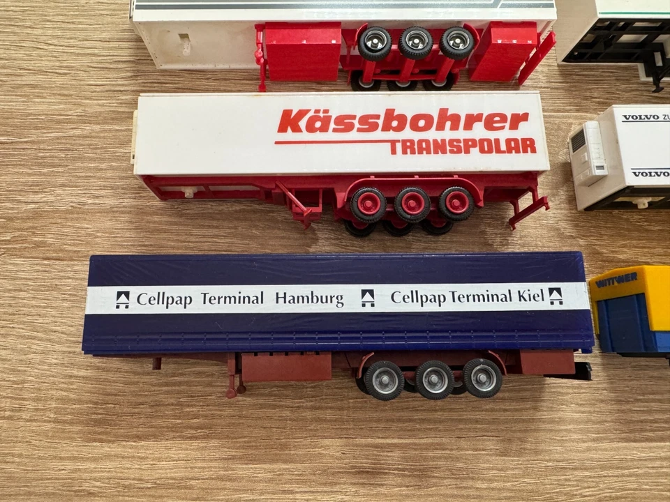 10 Herpa/Albedo/AWM 1:87 Rimorchio Buone Condizioni Senza OVP - Immagine 4 di 4