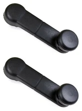 2 NEW Inside Manual Window Crank Handles Black for 1993-2011 FORD RANGER F150