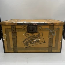 VERY RARE ANTIQUE GLYCEROLE SHOE OIL TIN BOX RESTORFF & BETTMANN NEW YORK.