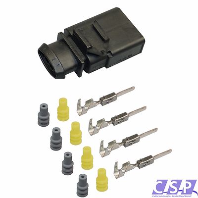 Reparatursatz Stecker Steckverbinder Buchse 4-polig VW 1K0973804 1K0 973 804