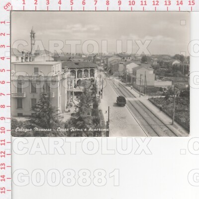 G8881 MILAN COLOGNO MONZESE TRAM STATION EDIT MERONI PHOTO MARANGONI FOR PEGLI