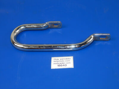VINTAGE MOTORCYCLE GRAB HANDLE L=8'' HOLE D=3.75'' W=2.75'' ENDURO STREET TRIAL