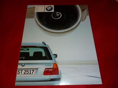 2001 BMW 3 SERIES E46 TOURING 318i 320i 325i 330i 320d 330d Brochure Brochure