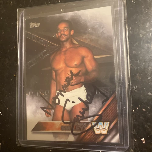 2018 Topps Legends of the WWE - Autographs Legend Bronze #A-NS Norman Smiley /