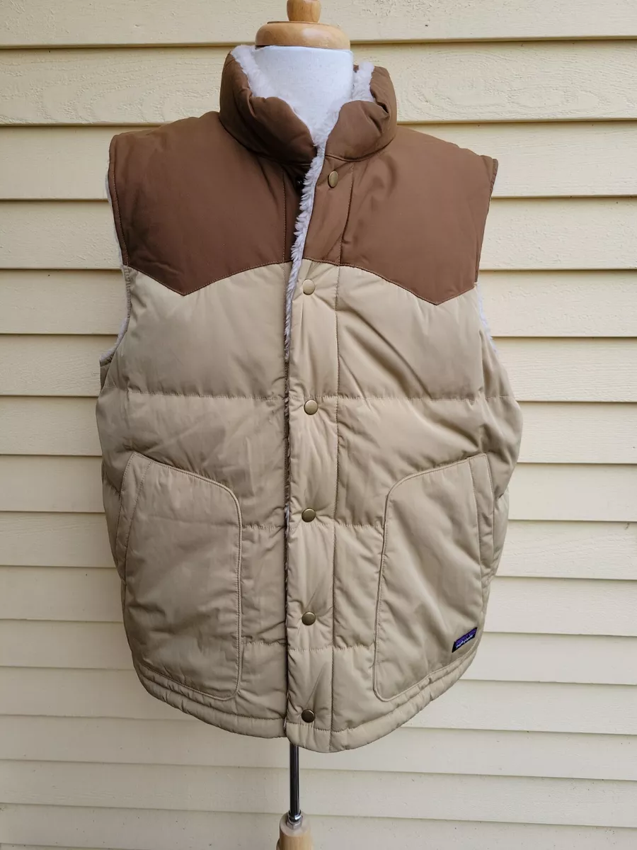 Tan cheap patagonia vest