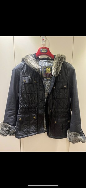 Cazadora Belstaff Mujer Talla M/38 Color Negra T42 Italiana