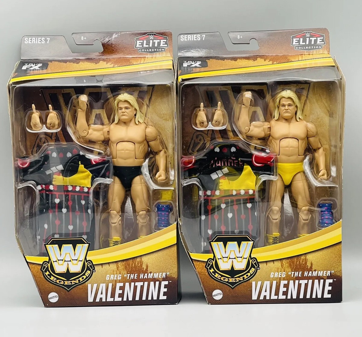 WWE Elite Greg The Hammer Valentine CHASE & COMMON Legends Series