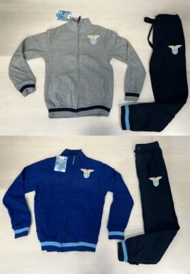 AMISTAD LICENZIATARIO UFFICIALE 7426 SS LAZIO AMISTAD TUTA TRACKSUIT OFFICIAL JR BAMBINO FELPATA L20135