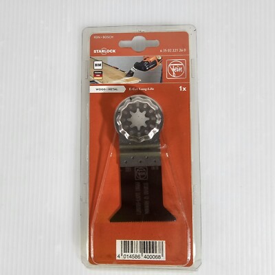Fein StarLock Saw Blade, E-Cut, Metal / Wood, Long Life, 63502222260 NEW