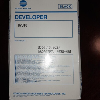Genuine Konica Minolta DV310 Developer for Bizhub 250/350