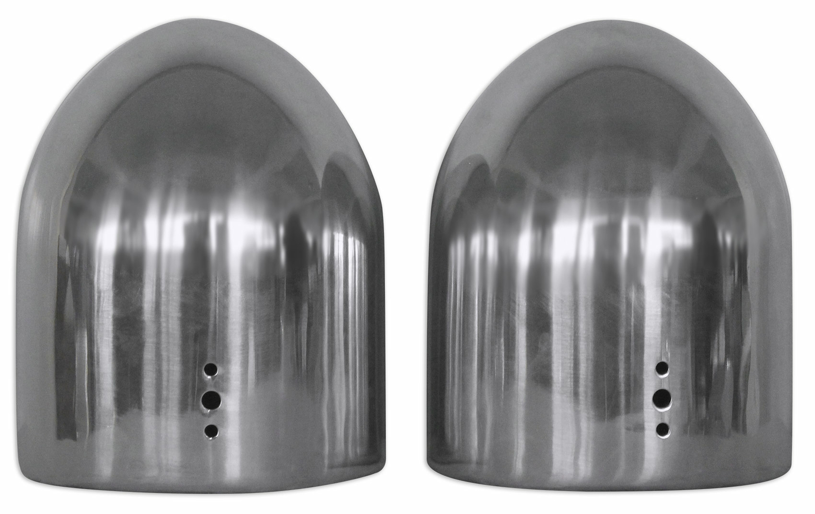 Корпус громкоговорителя Rockville Dual 77 из полированного серебристого алюминия с башней для вейкборда