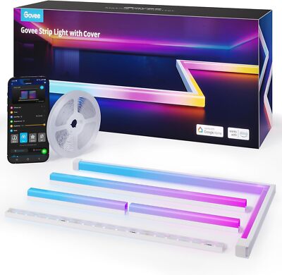 RGBIC LED Strip Lights 5M, Smart Accent Lighting with Alexa Google  Assistant UK