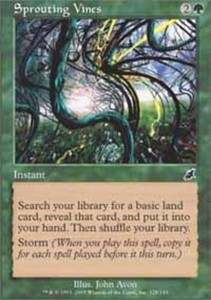 Sprouting Vines x4 - Scourge - NM-Mint, English - Scourge