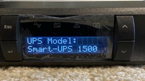 APC SMT1500RMI1U Smart-Ups 1500Va UPS - New in box - New cells - 12M RTB - Afbeelding 7 van 11
