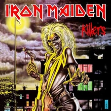 IRON MAIDEN Killers BANNER HUGE 4X4 Ft Fabric Poster Tapestry Flag album art 