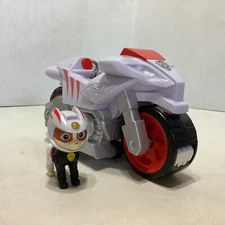 Paw Patrol Wildcat Moto Pups Deluxe Vehicle Motorcycle w/Cat