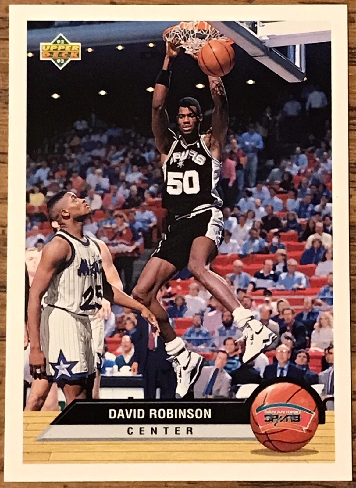 David Robinson trading card