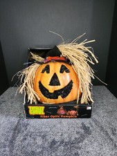 Totally Ghoul Halloween Pumpkin Decor Fiber O...