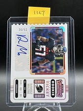 2022 Panini Contenders Rookie Ticket Variation Deangelo Malone /51