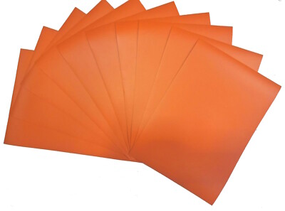 Neoxxim Plotterfolie Orange, 63x106 Cm – Selbstklebend, 0,07 Mm Dick, Für Innen & Außen