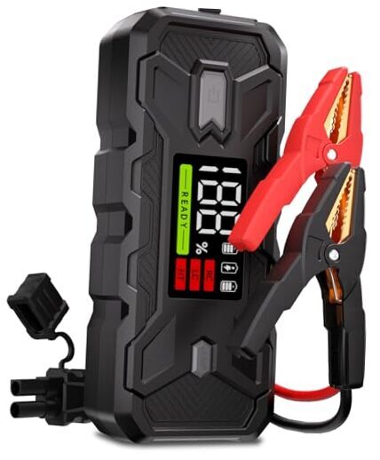 Portable Car Battery Jump Starter: 3000A Battery Jumper Pack for Car Engines