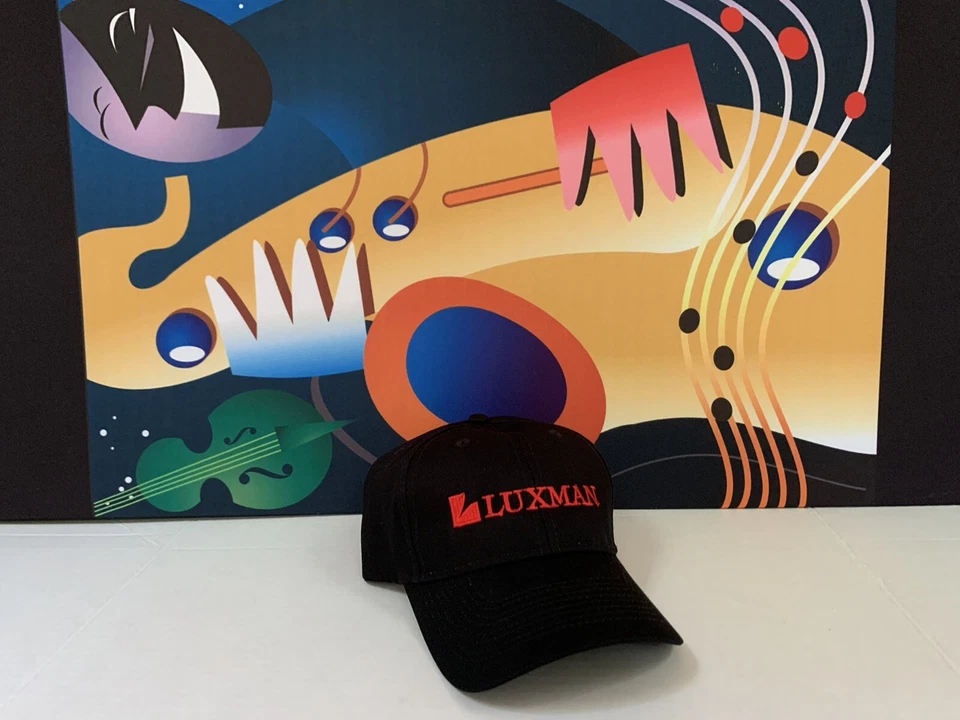 LUXMAN CD/SACD Player Quality Embroidered Logo Hat New Adjustable Guaranteed - Image 3 of 4