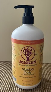 Jumbo Jessicurl Aloeba Daily Conditioner  Island Fantasy  32 Fl. Oz New no box
