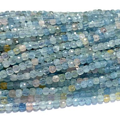 Spinel Ruby Sapphire Peridot Diopside Amethyst Emerald Opal Cube Faceted beads