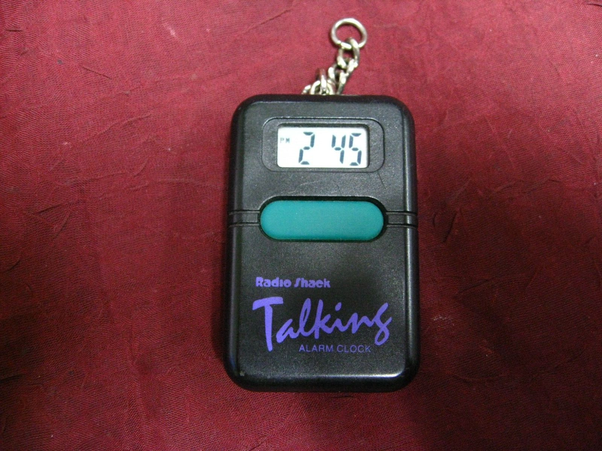 Radio Shack Talking Alarm Clock Radio Shack 43 3105 FM Wireless