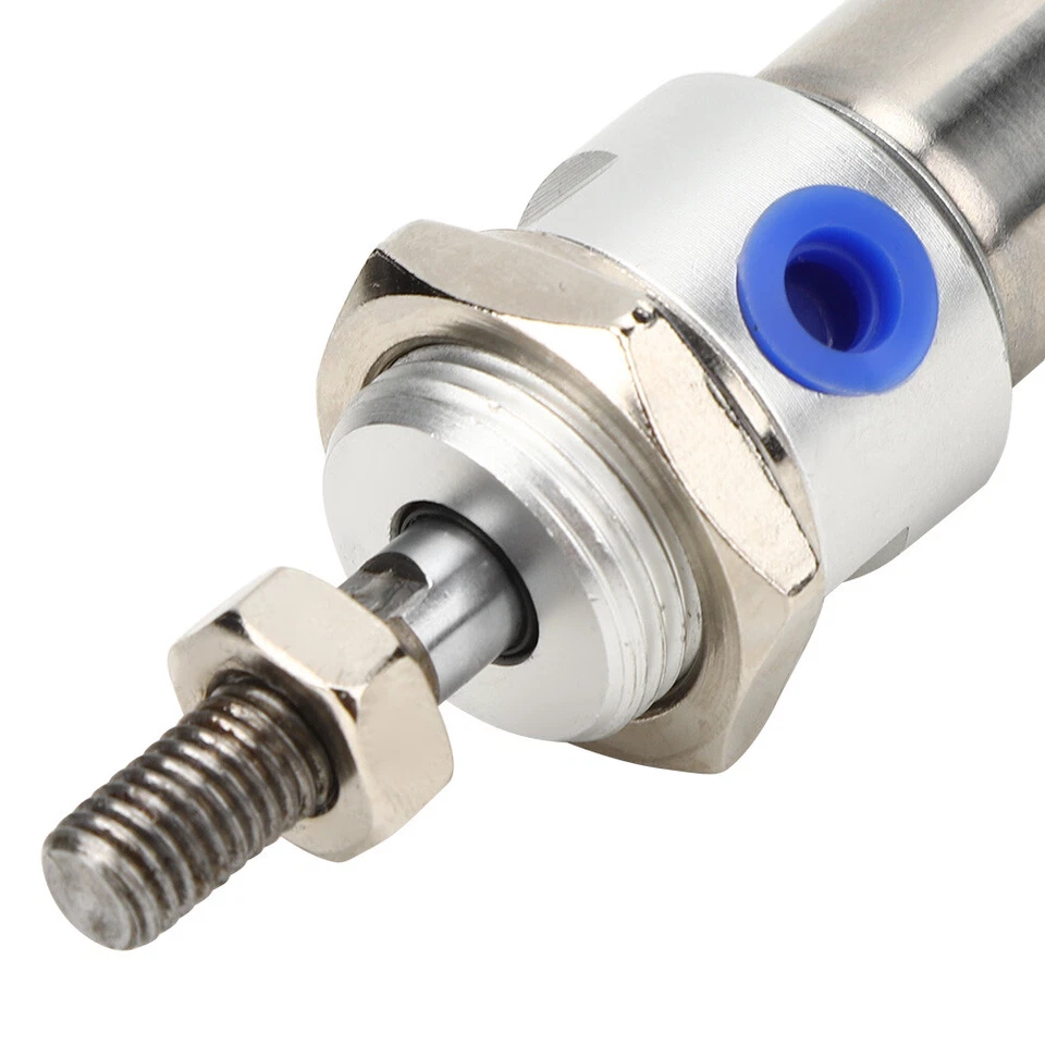 MAL 20mm Double Acting Pneumatic Air Cylinder Stainless Steel 25~200MM - image 4 of 4