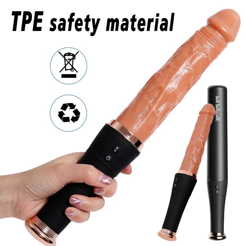 Vibrator Dildo Stoßfunktion G-Punkt Klitoris Vibratoren Sexspielzeug für Frauen - Bild 16 von 24