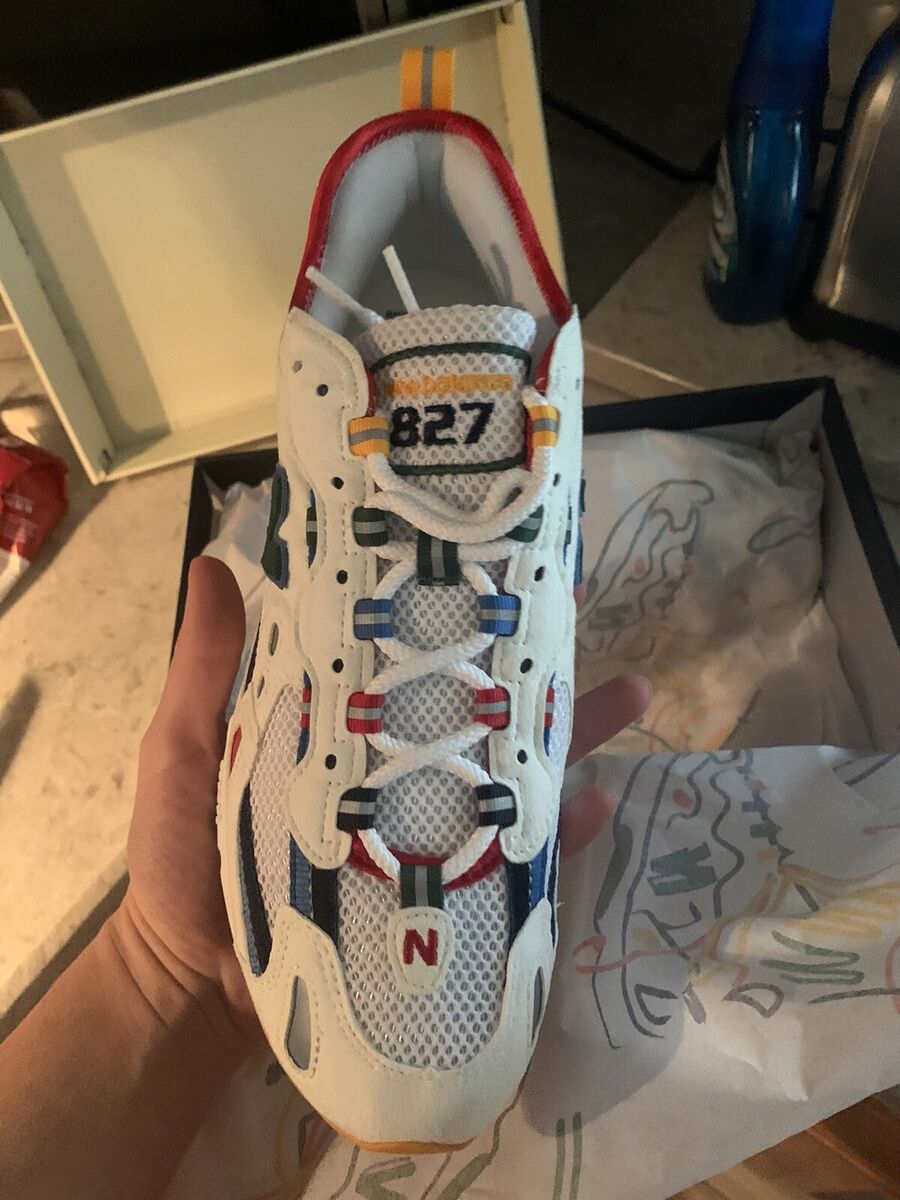 New Balance 827 x Abzorb Aime Leon Dore White 2020 Size 10 New Balance 827 x Abzorb Aime Leon Dore White 2020 Size 10