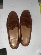 Cole Haan Warner Grand Leather Penny Loafers British Tan 