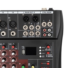 16 Channel Studio Audio Mixer Board Bluetooth USB Digital Sound Mixing Console