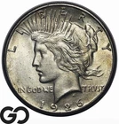 1926-S Peace Dollar, Choice Unc+, Better San Francisco Date