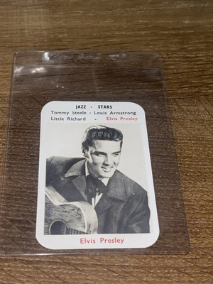 1953 R778 Maple Leaf Gum Jazz Stars ELVIS PRESLEY Rare High Grade Example!!!