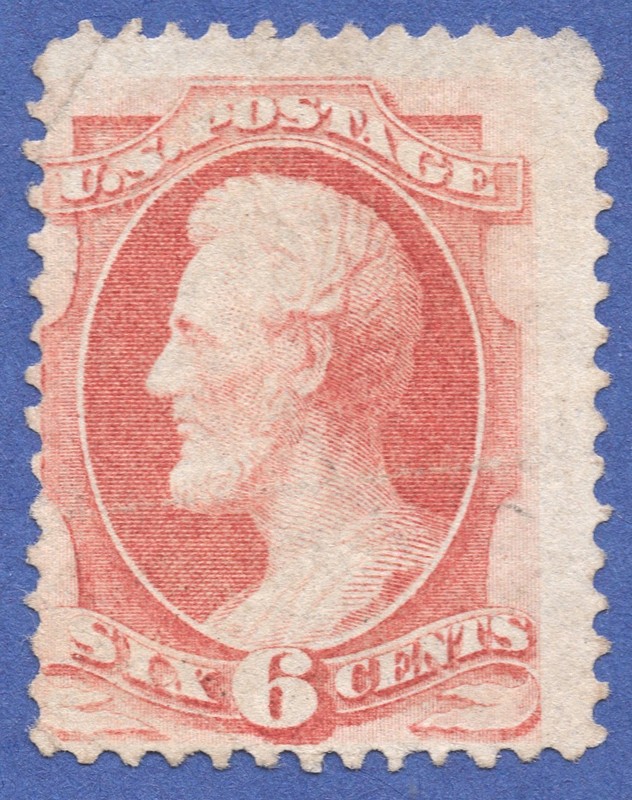 [AC05] USA 1873 Scott#159 mint no gum 6¢ pink (Several folds!!!!)
