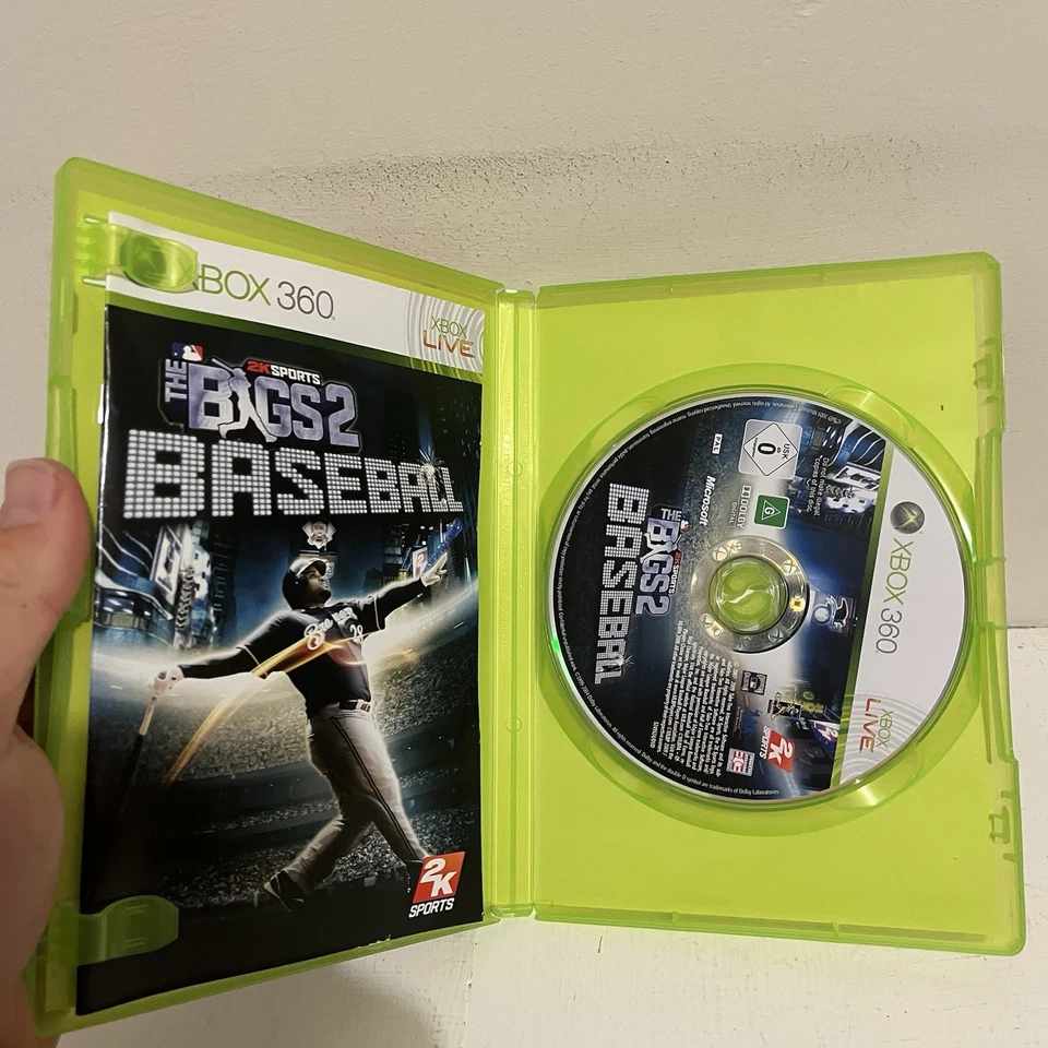 THE BIGS 2 BASEBALL - XBOX 360 - Complete With Manual - Image 3 of 3