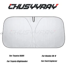 Car Truck Windshield Sun Shade Front Window Visor Cover Pickup Large UV Block*1