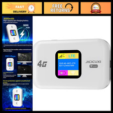 Portable WiFi 6 Travel Router 4G LTE Mobile Hotspot - Compact  Lightweight