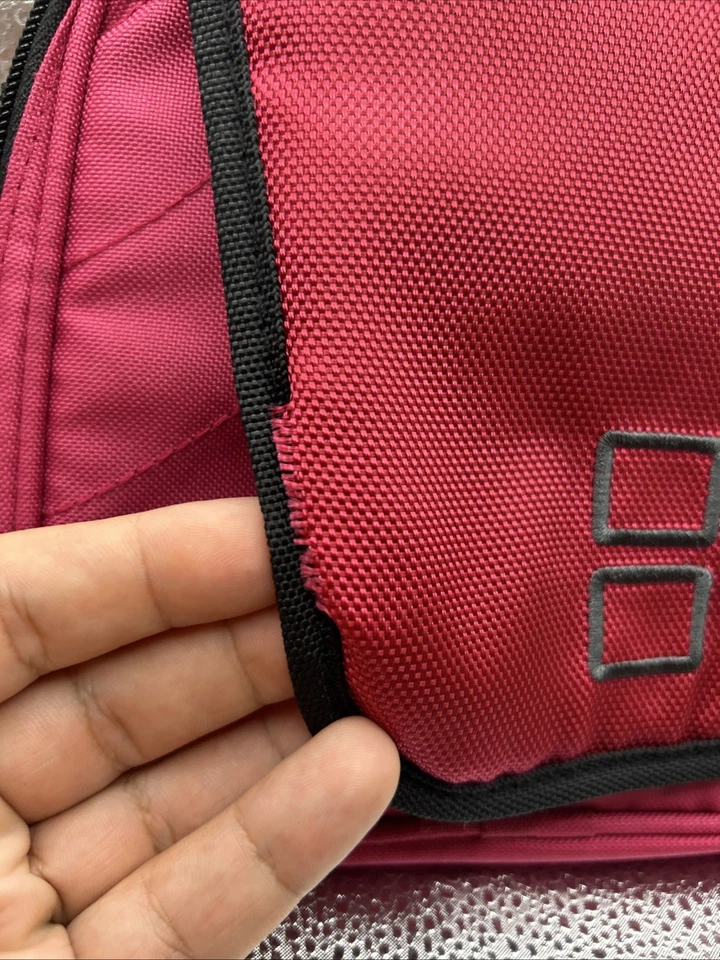 Nintendo DS 3DS Rosa Bolso de Viaje de Hombro Estuche de Transporte Sin Correa Foto 2 de 4