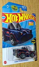 2022 Hot Wheels Clasic TV Series Batmobile 78/250 HCW60 Blue New Casting
