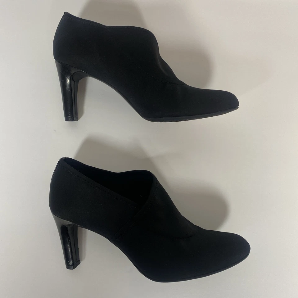 Bandolino Women’s Size 9M Black Nylon Stylish 3" Heel Pump Shoes - Image 2 of 4