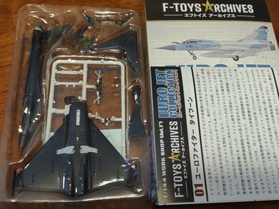 #ad F toys Euro Jet Collection Archies Eurofighter Typhoon 1 144 1B Royal Air Force $85.76