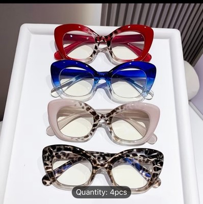 4 Piece Anti-Blue Light Glasses