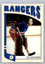 2004-05 In The Game Franchises US East #384 Ed Giacomin New York Rangers