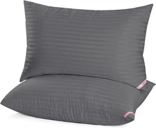 Bed Pillows for Sleeping, Super Soft down Alternative, Microfiber Filled Pillow